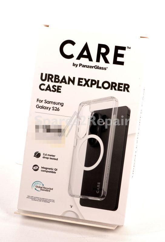 Panzerglass Leather Bag Gsm - Cr14939 Care By Panzerglass Urban Explorer Case Transparent W White Qi Samsung Galaxy S 2026 Pro