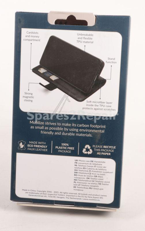 Mobilize Leather Bag Gsm - 81455 Mobilize Premium Gelly Wallet Book Case Samsung Galaxy S26 Ultra 5g Black