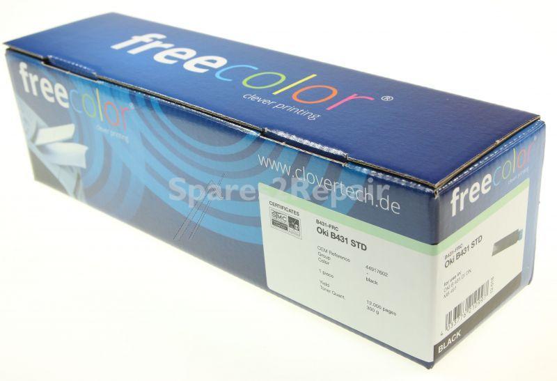 Freecolor Toner Cartridge - B431-frc K15666f7 Toner Black For Oki 44917602