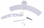 Compatible Washing Machine And Tumble Dryer Door Handles - Handle Alternative For Aeg 4055137402 1327920185