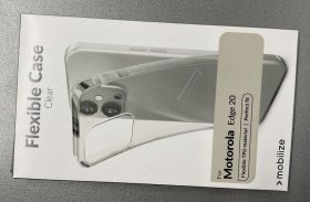Mobilize Leather Bag Gsm - 27312 Mobilize Gelly Case Motorola Edge 20 Clear