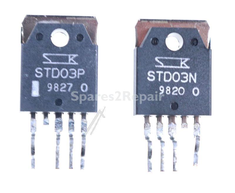 Yamaha Transistors - Wk192900 Pair Transistor Std03p-std03n Yst-rsw3