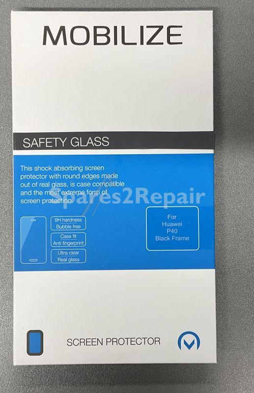 Mobilize Display Protective Film - 54275 Mobilize Edge-to-edge Glass Display Protection Huawei P40 Pro-p40 Pro+ Black Edge Adhesive