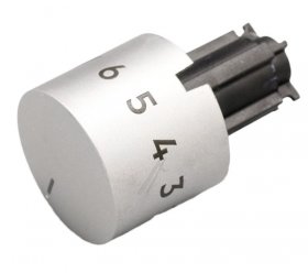 Control Knobs - 140027967698 Knob Energy Regulator Inox 0-9 [Electrolux Aeg]