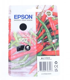 Epson Cartridge - 503 C13t09q14010 Ink Cartridge Black 4 6ml