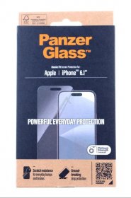 Panzerglass Display Protective Film - 2805 Panzerglass Screen Protector Iphone 15 | Classic Fit