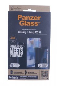 Panzerglass Display Protective Film - P7358 Panzerglass Privacy Screen Protector Samsung Galaxy A55 5g | Ultra-wide Fit