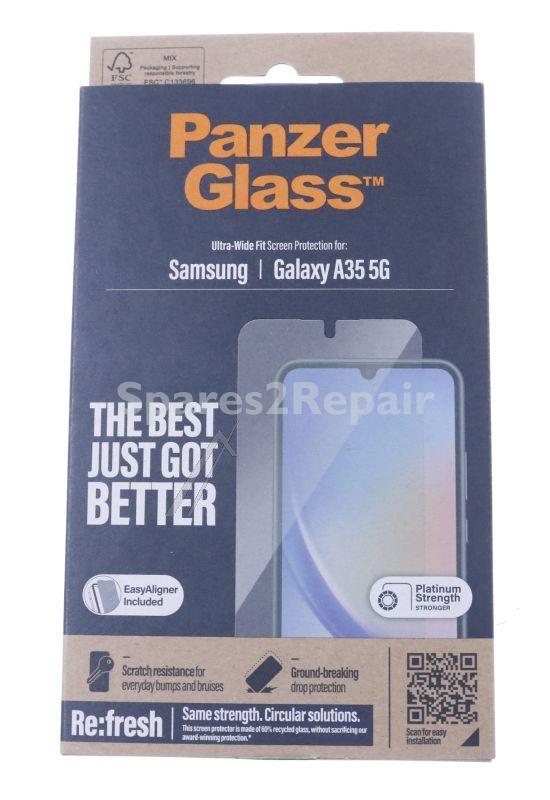 Panzerglass Display Protective Film - 7357 Panzerglass Screen Protector Samsung Galaxy A35 5g | Ultra-wide Fit W Easyaligner