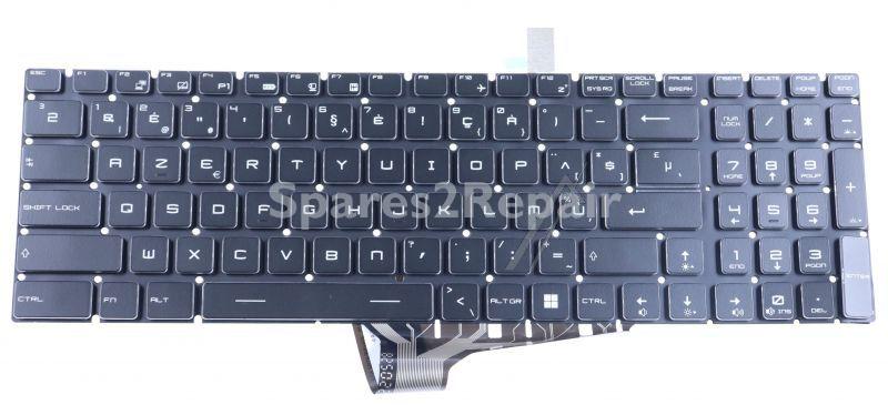 Msi Be Belgium Notebook keyboards - S1n-3ebe2y1-sa0 Tastatur Be-layout
