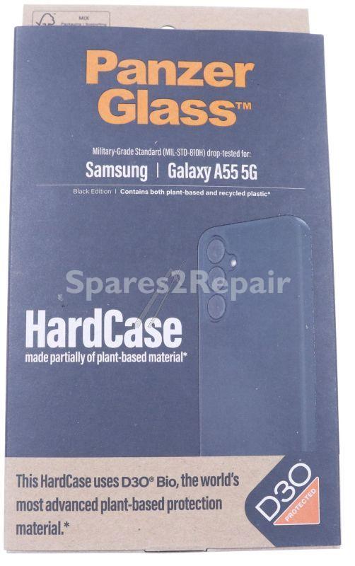 Panzerglass Leather Bag Gsm - 1158 Care By Panzerglass Flagship Case Urban Combat Smokey W Black Qi Compatible Samsung S24 Ultra