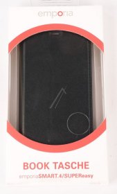 Emporia Leather Bag Gsm - Ltb-nap-s4-b Emporia Smart 4 - Book-cover Leather Black