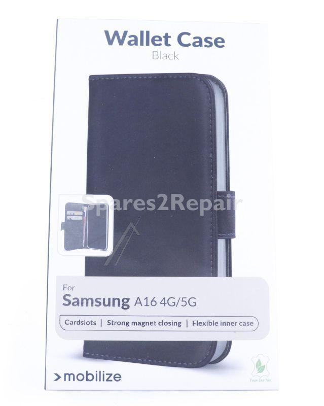 Mobilize Leather Bag Gsm - 80058 Mobilize Classic Gelly Wallet Book Case Samsung Galaxy A16 4g-5g Black