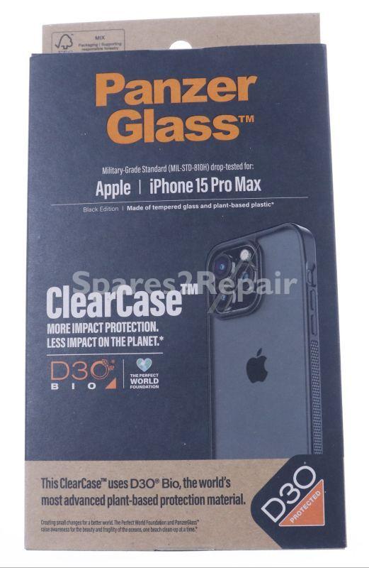 Panzerglass Leather Bag Gsm - 1179 Panzerglass Clearcase With D3o Iphone 15 Pro Max