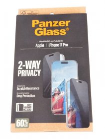 Panzerglass Display Protective Film - Pg25586 Panzerglass 2-way Privacy Screen Protector Iphone 17 Pro | Ultra-wide Fit W Easyaligner