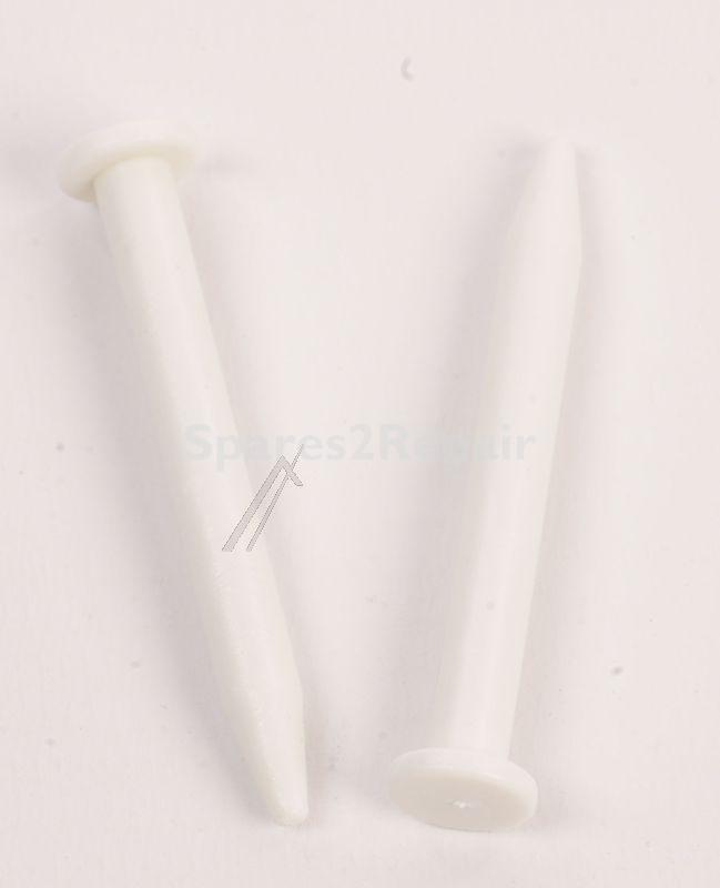 Compatible Bolt - Counter Cover Pin (2pcs ) Alternative For Candy-hoover
