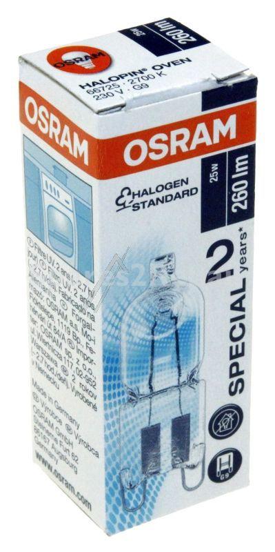 Osram G9 Halogen Lamps - G9 66725 Oven Oven Lamp Halogen 25w 230v 300° Osram