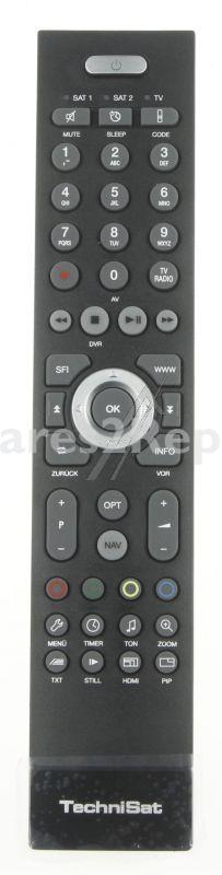 Technisat Ir remote Control - Fbvt401 2530401010300 Black Remote Control