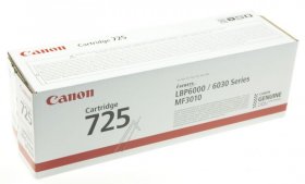 Canon Toner Cartridge - 725 3484b002 Toner Black 1 6k