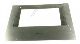 Door Panel - C00430378 Oven Glass + Trims [Whirlpool Indesit]