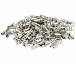 Eisenacher Flat Pin Bushing - F503630012 Flat Plug Sleeve 6,3mm X 0,8mm 100 Pcs For 1,5 - 2,5mm² Brass Zinc