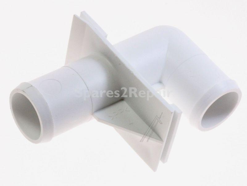 Outlet Pipe - 4055322186 Drain Hose grey head [Electrolux Aeg]