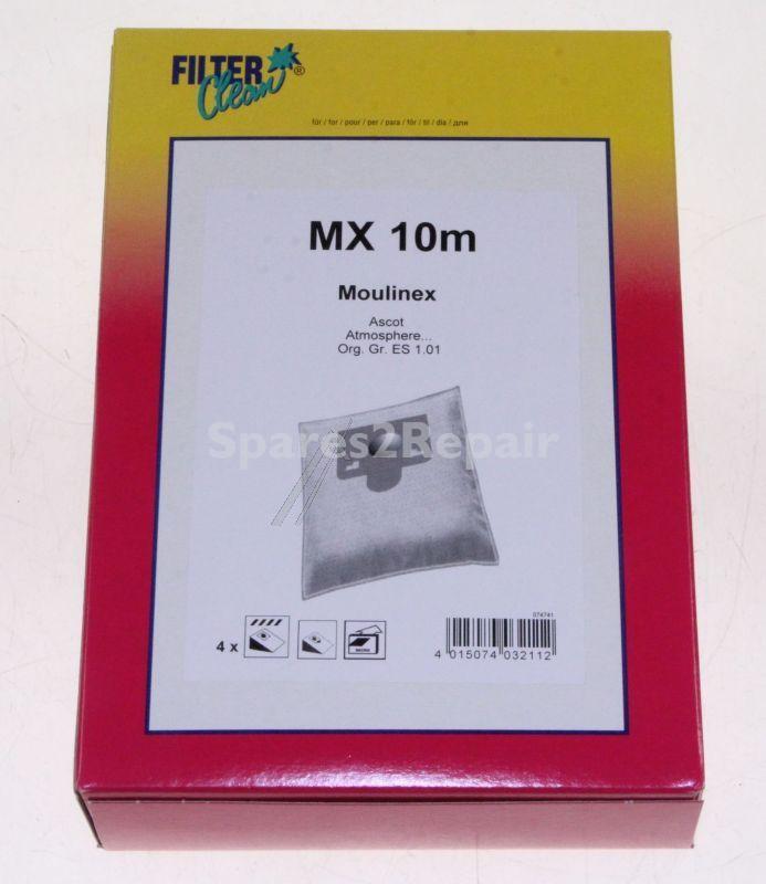 Filterclean Vacuum Cleaner Bags - Mx10m Fl0268-k 5 Dustbag + 1 Filter