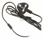 Vestel Mains Power Lead - 30103392 Pwrcord Safe Uk 1500-80 2x0 5 W-gr 3p
