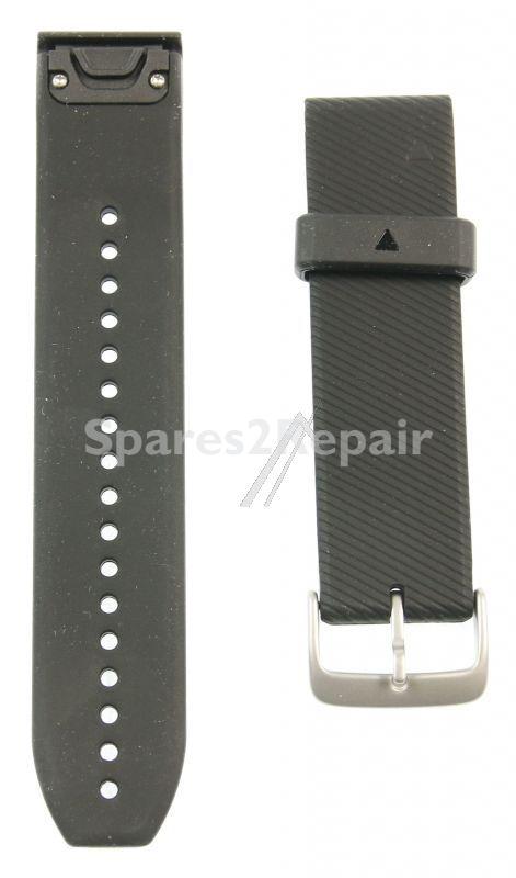 Garmin Wristbands For Smartwatch - 010-12500-00 Garmin Replacement Wristbands Quickfit 22 Black-silver Silicone