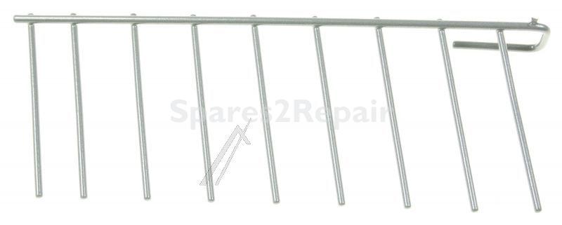 Fixings And Brackets - 1513590102 C00879978 Lower Basket Plate Holder Back Left1 [Arcelik]