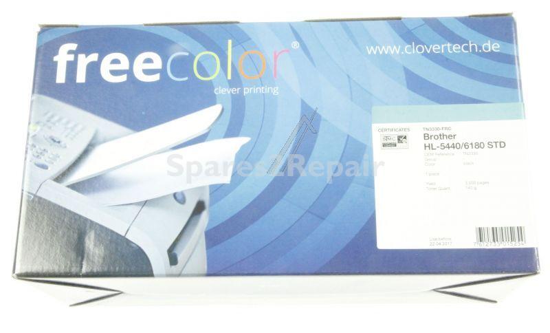Freecolor Toner Cartridge - Tn3330-frc K15544f7 Toner Black For Brother Tn3330