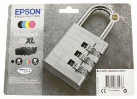 Epson Cartridge - 35xl C13t35964010 Ink Cartridges Multipack Bk-c-m-y