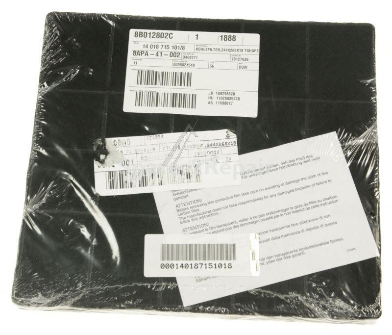 Carbon Filter - 140187151018 Carbon Filter 244x266x18 Tsha [Electrolux Aeg]