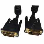 Compatible Dvi plug-dvi plug - Dvi-d Cable Male-dvi-d Male 24+1pins 1 8m