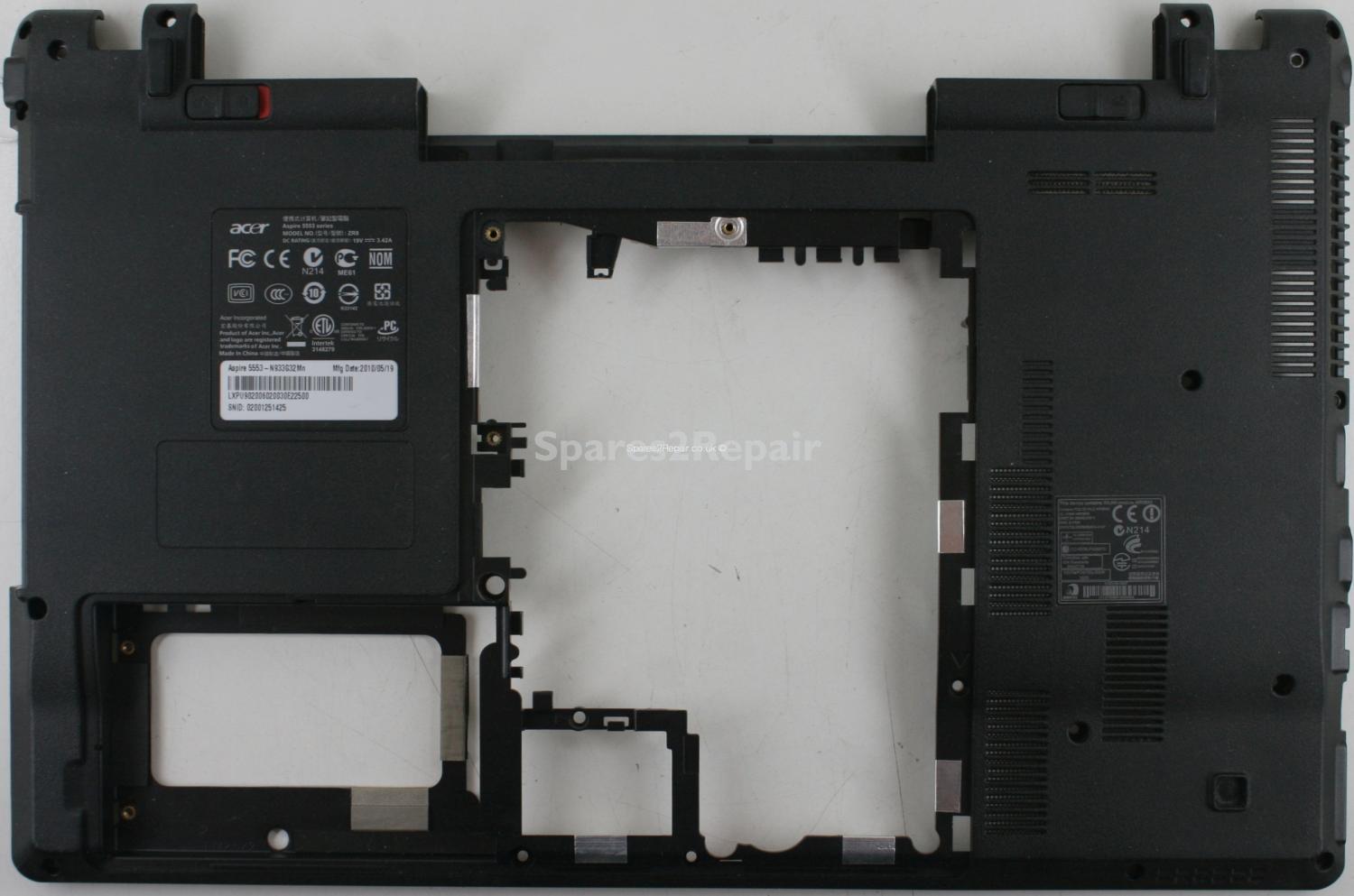 Acer Aspire 5553 - Bottom Base - E173569