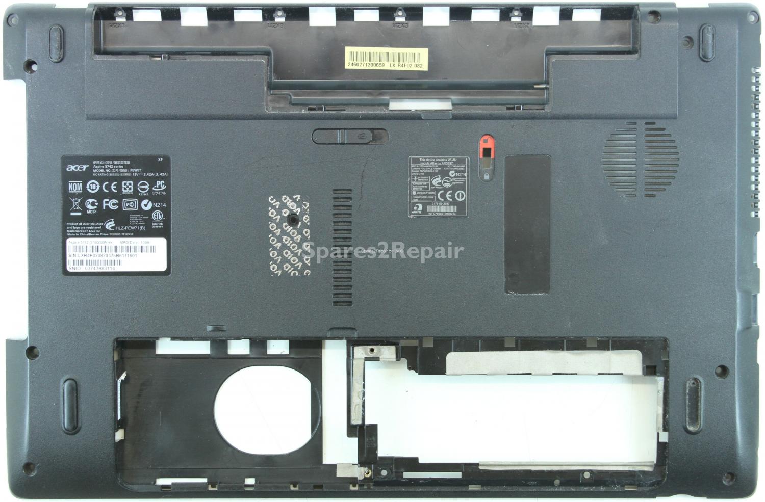 Acer Aspire 5742 - Bottom Base - AP0FO000400 - 0A