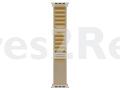 Apple Wristbands For Smartwatch - Mxn23zm-a 49mm Tan Alpine Loop Medium Natural Titanium Finish