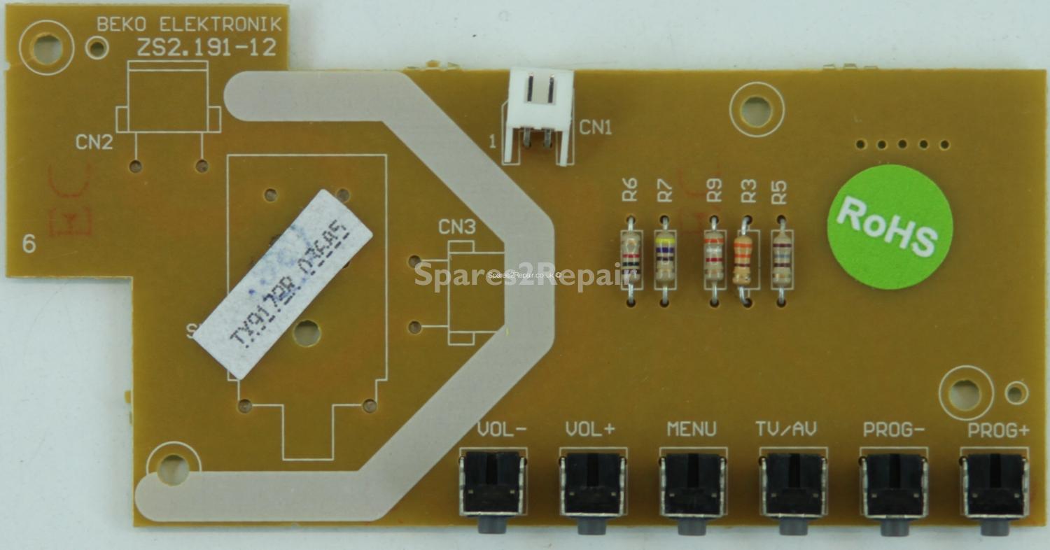 Beko 32WLA530HID - Buttons - ZS2.191-12