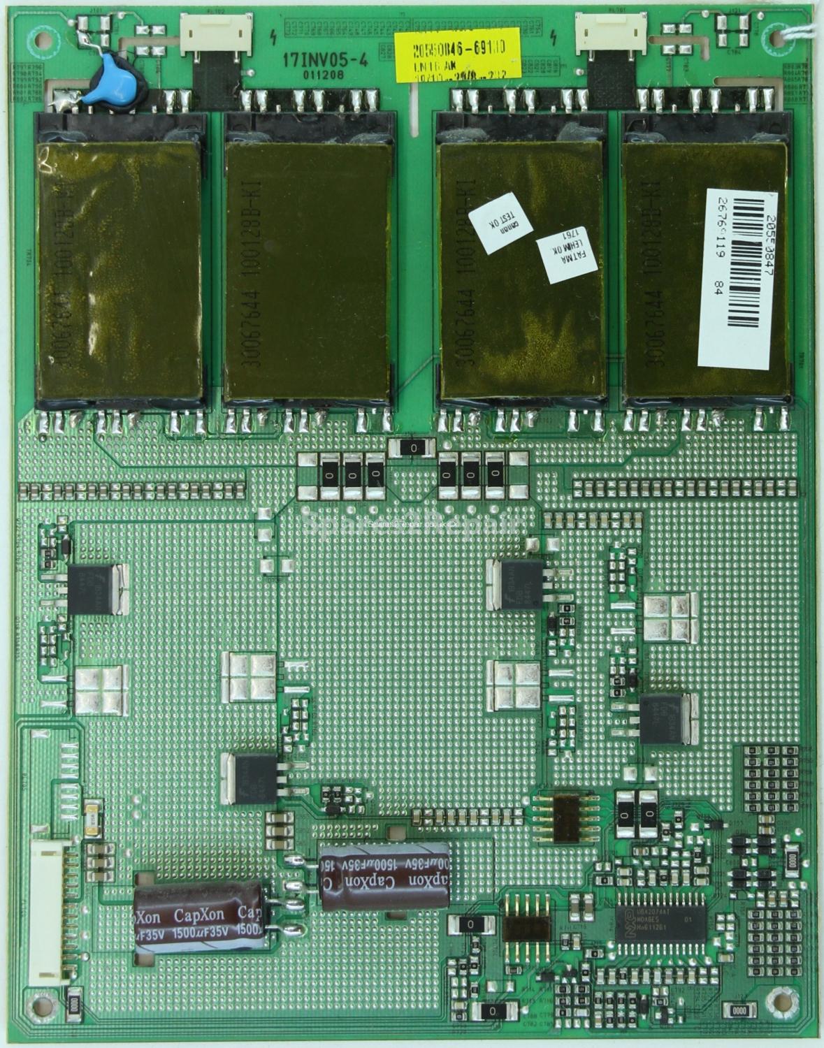 Bush LCD42911FHD3D - Inverter - 17INV05-4 - 011208 - 20550846 - 20550847