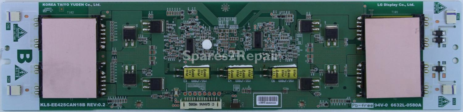 Bush LCD42F1080P100HZ - Inverter - KLS-EE42SCAN18B - REV:0.2 - 6632L-0580A
