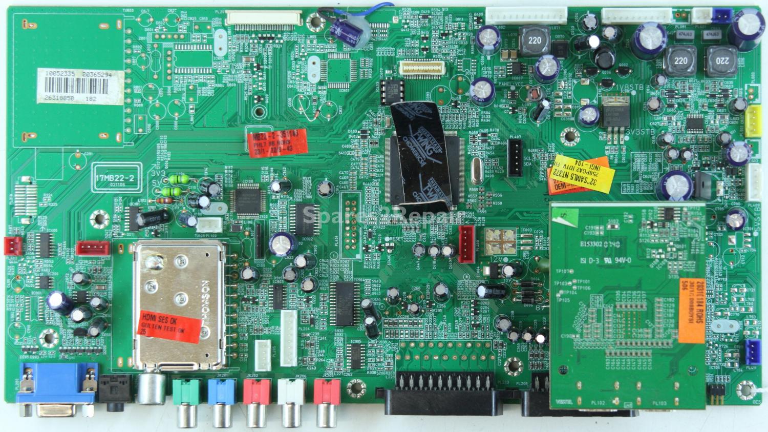 Finlux 32FLD760 - Main AV - 17MB22-2 - 021106 - 20365294 - 17DB22Z-1 - 201206