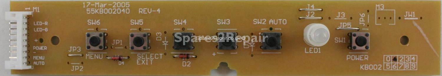 Goodmans GLCD15M2 - Buttons - 55KB002040 - Rev 4