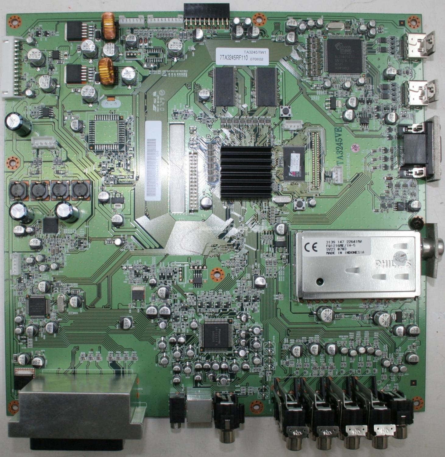 Hannspree XV32 GT02-32E2-000G - Main AV - 736TL3291RF42 - 7TA3245RF110 - TA3245RW1