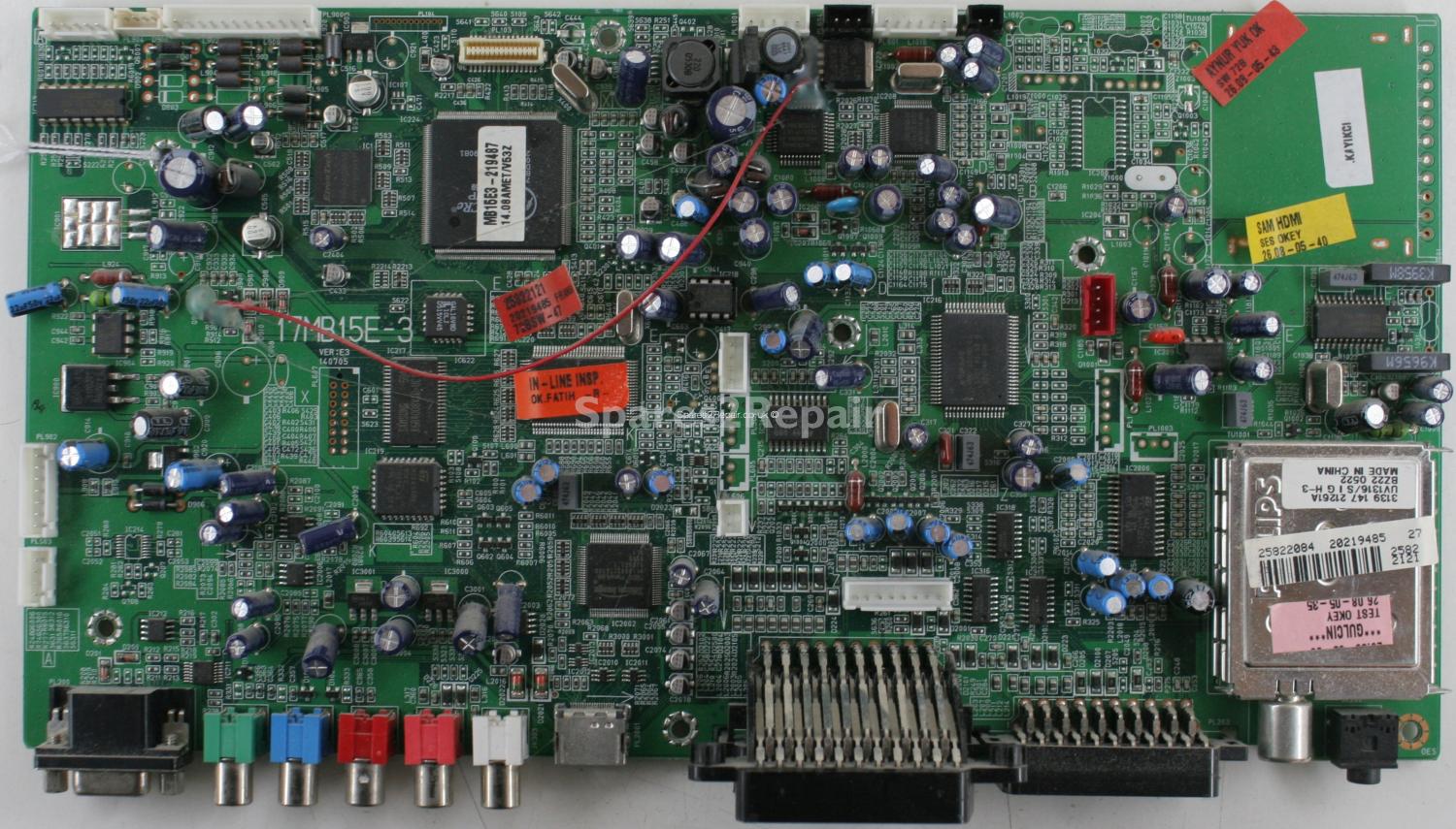 Hitachi 42PD6600 - Main AV - 17MB15E-3 VER.E3 - 140705 - 25822084 - 20219485
