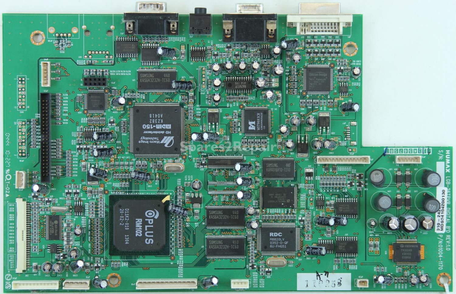 Humax LGB-26DTT - Main AV - LGB-26TPVR_DIGITAL_BD REV 1.0 - 01004-1170