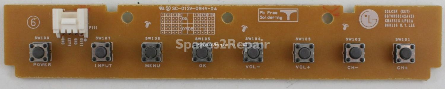 LG 32LC3R - Buttons - 68709S0142A (3) - 060114