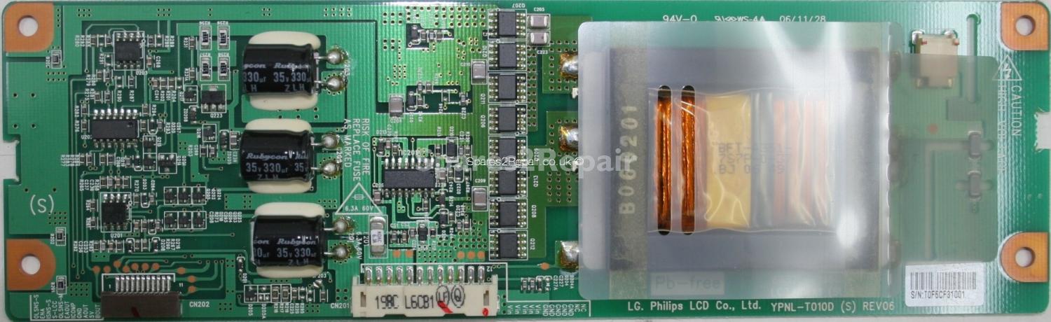 LG 37LE2R - Inverter - 6632L-0198C - LC370WX1 (SLAVE) - YPNL-T010D (S) REV06