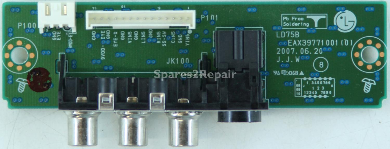 LG 37LF66-ZE - Side AV - EAX39771001(0) - LD75B