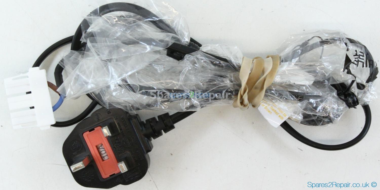 UK Mains Plug & Cable for LG EAX67264301 - EAD64026803