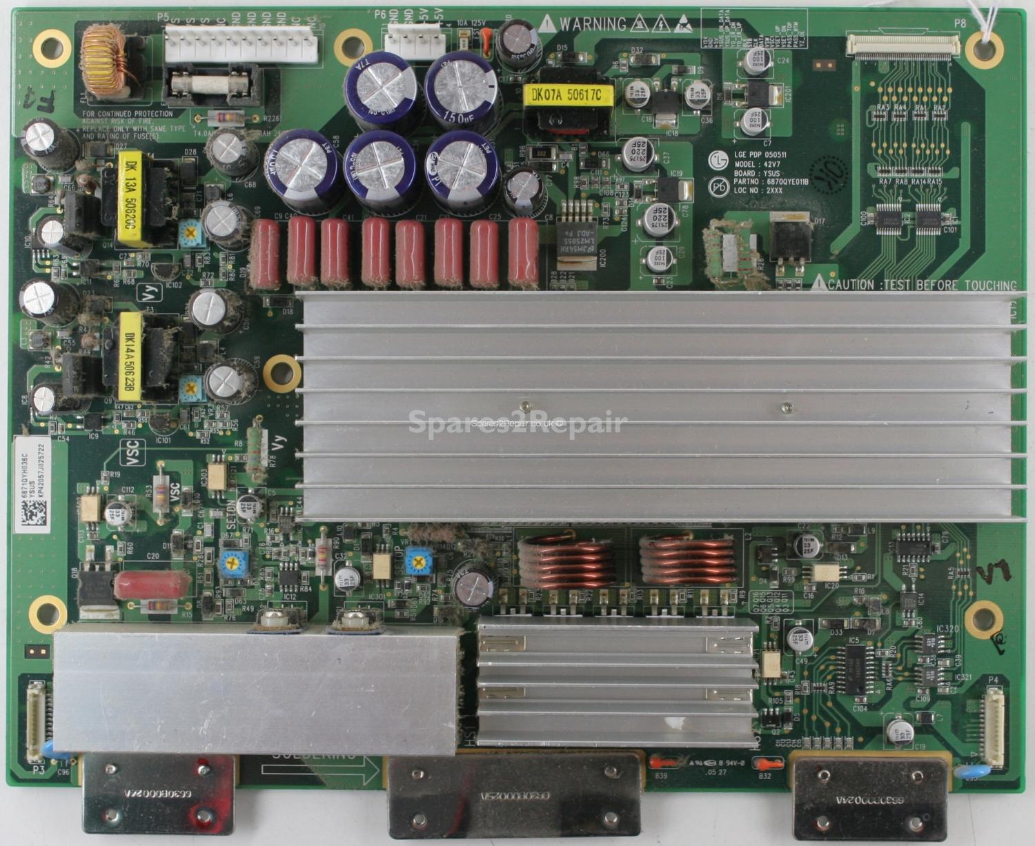 LG 42PX11 - YSUS - 6871QYH036C - 6870QYE011B - PDP 05011 - 42V7_YSUS