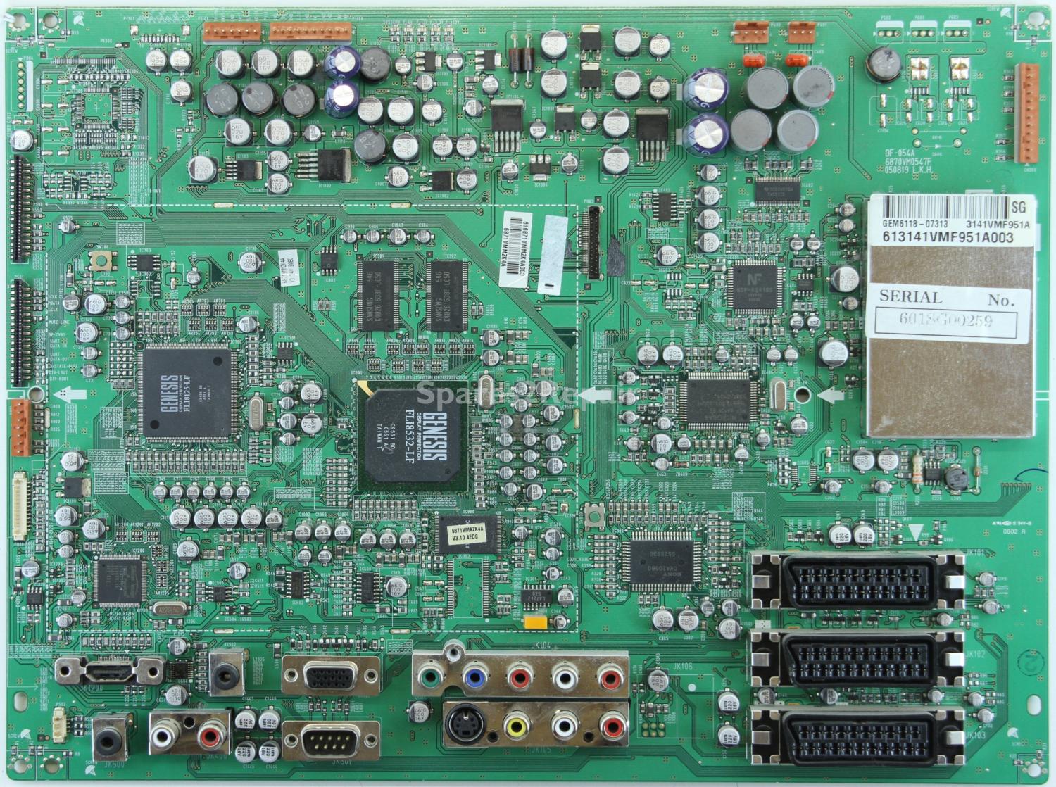 LG 42PX4DV - Main AV - DF-054A - 6870VM0547F - 6871VMMZK4A - 050819